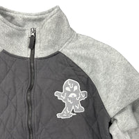 Slummy Quarter-Zip with cross stitch chest - SlumParadise