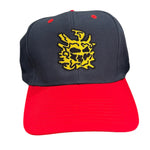 Two-Tone Slimeball SnapBack (NVYRD/YBSB) - SlumParadise